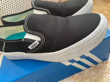 VANS 블랙 슬립온