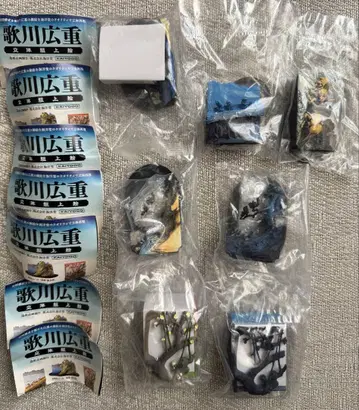 [ 미개봉 새상품 7종 세트 ] 우타가와 히로시게 입체 조립 그림 해양당