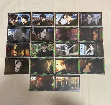 진격의 거인 리바이 엘빈 엽서북 세트