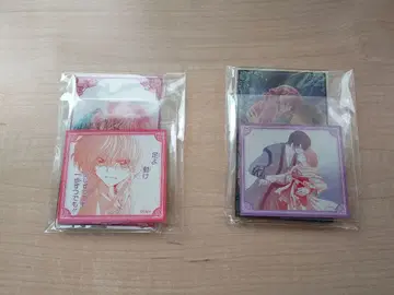 새벽의 연화 아크릴 카드&스티커 세트 요나, 요나 학 세트