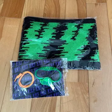 SixTONES VVS 굿즈 머플러 타월 러버 밴드