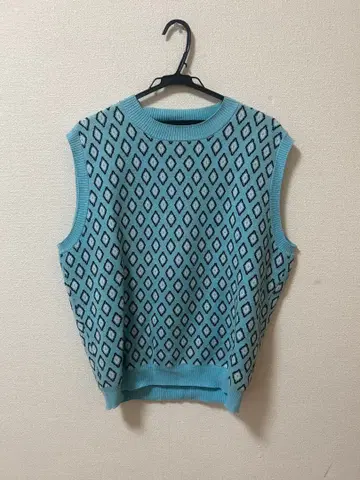 TTTMSW 22ss 다이아몬드 니트 베스트