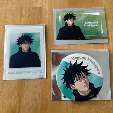 주술회전 Class Photo 카드 캔뱃지 스티커 후시구로 메구미