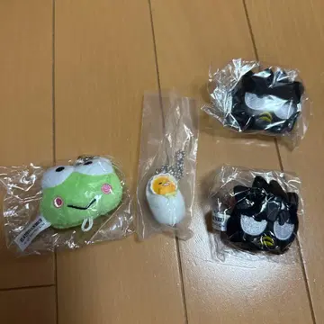 새상품 미개봉 산리오 캐릭터 키링 4개 세트