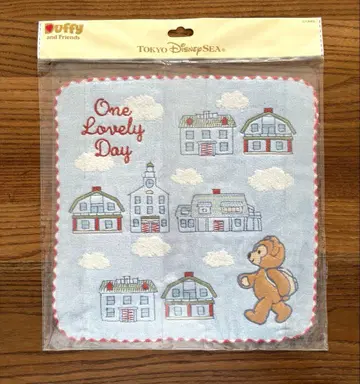 디즈니씨 더피 타월 손수건