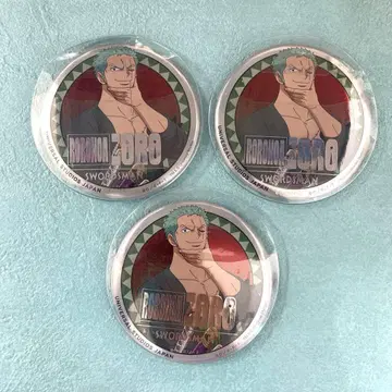 원피스 USJ 조로 캔뱃지