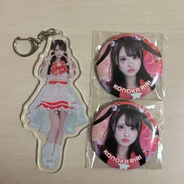 심화리리 아크릴 키링 캔뱃지