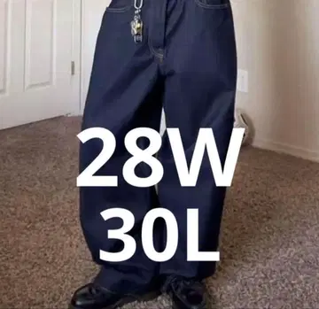 GAP 갭 슈퍼 배기 데님 W28 L30 새상품 다크 린스