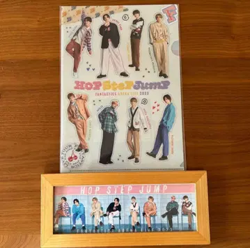 FANTASTICS 클리어 파일 액자형 포토 카드 4장