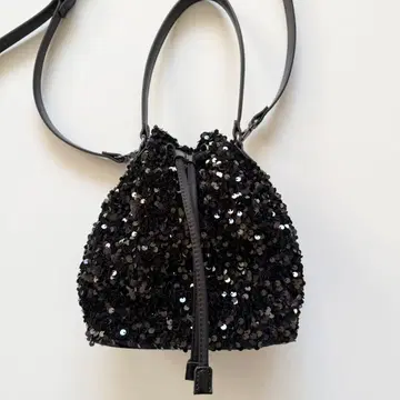 [ 스팽글 ] Drawstring Bag-복조리 백 (S )