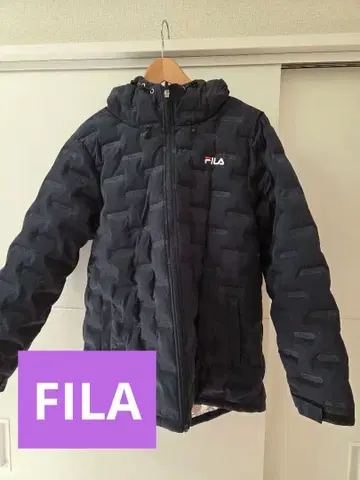 FILA 네이비 다운 자켓