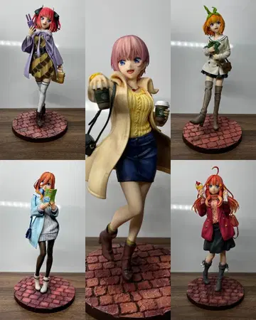 5등분의 신부 Date Style Ver. 피규어 다섯 쌍둥이 5체 세트