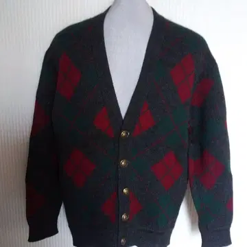 남성용 가디건 M 사이즈