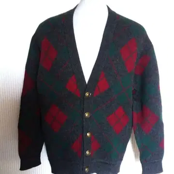 남성용 가디건 M 사이즈