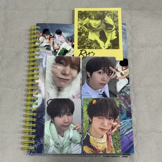 엔시티 위시 료 컬러 포토북 앨범 초회한정반 포토카드 풀세트