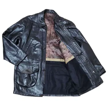 가죽 자켓 캐주얼 스타일 Size XL 천연 가죽 리얼 가죽