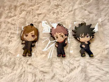 주술회전 러버 키링 이타도리 후시구로 쿠기사키