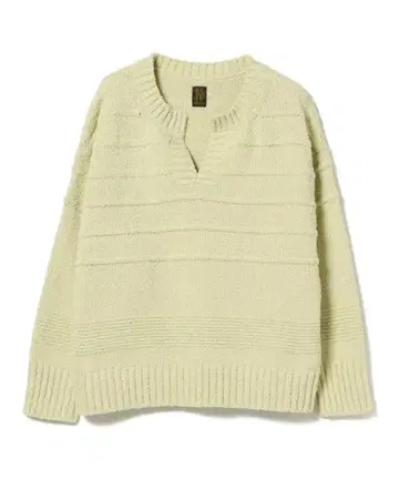 BATONER 코튼 니트 스웨터