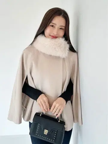 스나이델 SNIDEL 숏 케이프 코트