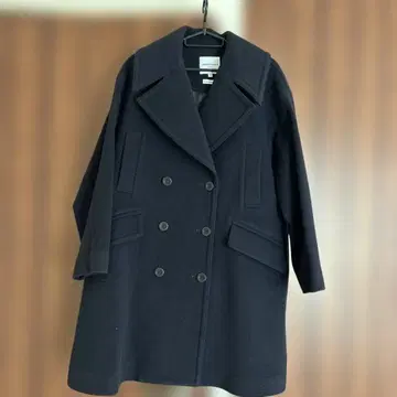 AMERICAN RAG CIE 피코트 네이비