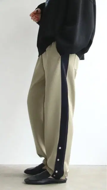 새상품급, notch, 사이드 라인, 2way 스냅 팬츠