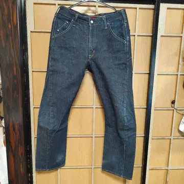 EDWIN E FUNCTION 스트레이트 데님 다크 블루