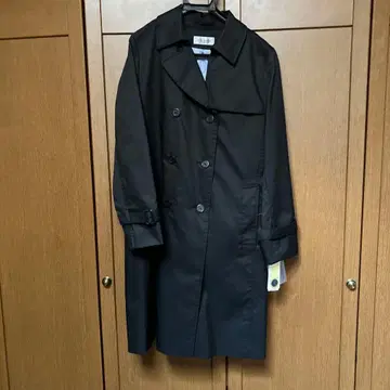 블랙 트렌치코트 3L 사이즈