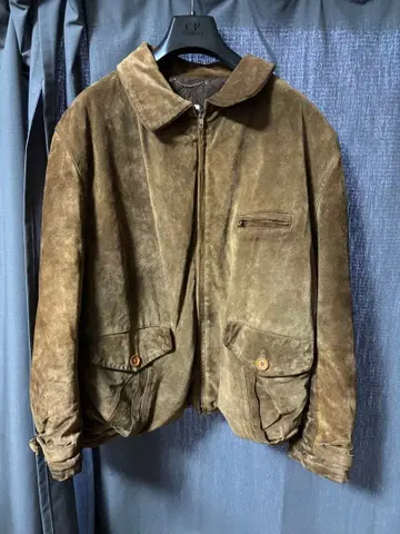 archive 80s c.p.company 스웨이드 자켓