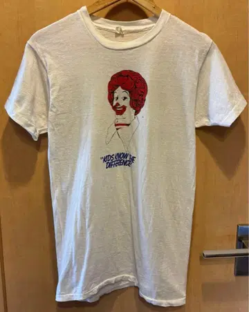 Ronald McDonald T셔츠 70's 80's vintage