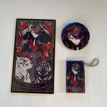 니지산지 타로 카가미 하야토 아크릴 캔뱃지 카드