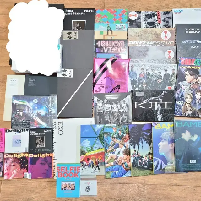 엑소 개봉 앨범 판매(단체, 백현, 카이, 세찬, 첸백시, 키노, 일본)
