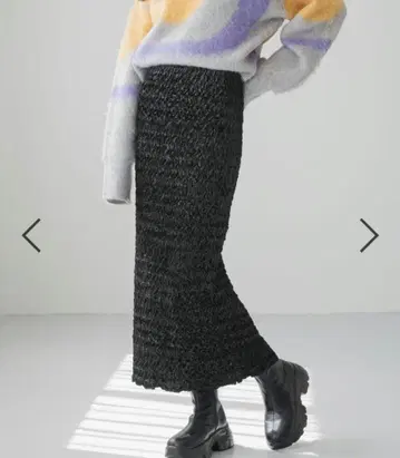 로리즈팜 포코포코 벨로아 타이트 스커트