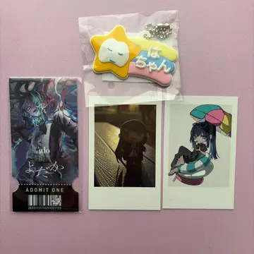 Ado 요다카 하쨩 키링과 폴라로이드 세트 2