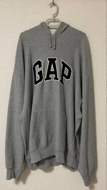 GAP 그레이 후드티 XL
