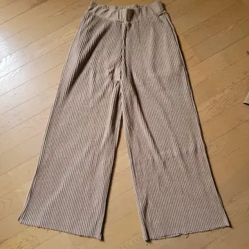 마이손 TIME TO RELAX 와이드 팬츠 베이지