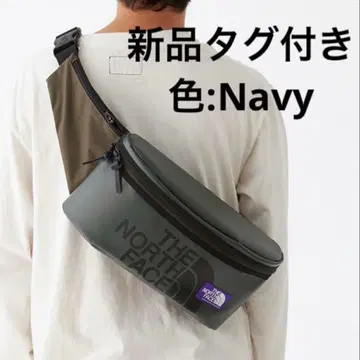 택 포함 새상품 THE NORTH FACE 바디백 네이비