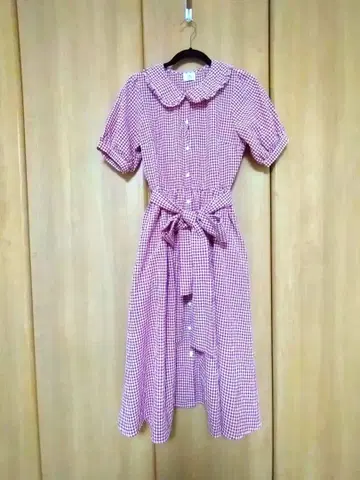 merry jenny 깅엄 체크 원피스