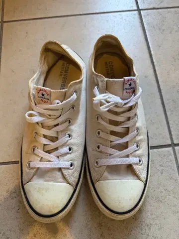 컨버스 CONVERSE 스니커즈 화이트 26.5cm