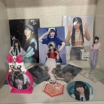 ME:I RINON 아크릴 스탠드 캔뱃지 등