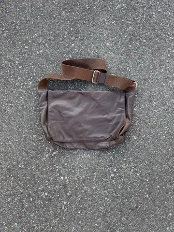 Bill Amberg 빌 앰버 가죽 숄더백 브라운