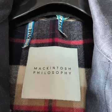 MACKINTOSH PHILOSOPHY 스텐카라 코트 다크 그레이