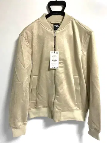 재고 세일 미사용 ZARA 베이지 집업 자켓 M
