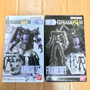 G 프레임 FA08 기동동형 자크 II 검은 삼연성 78A 78F 세트