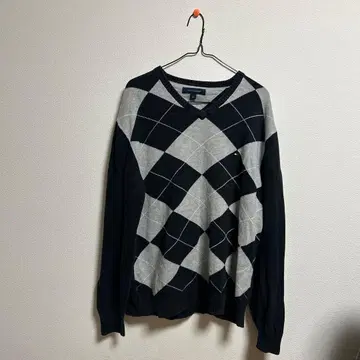 타미힐피거 / V넥 스웨터