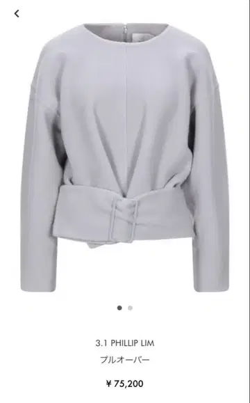 3.1 필립 플레인 풀오버