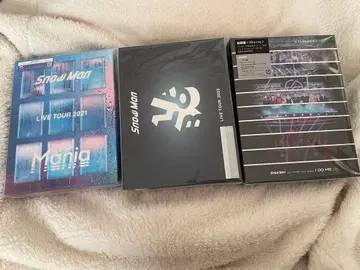 Snow Man 라이브 BluRay 초회반 세트(새상품급)