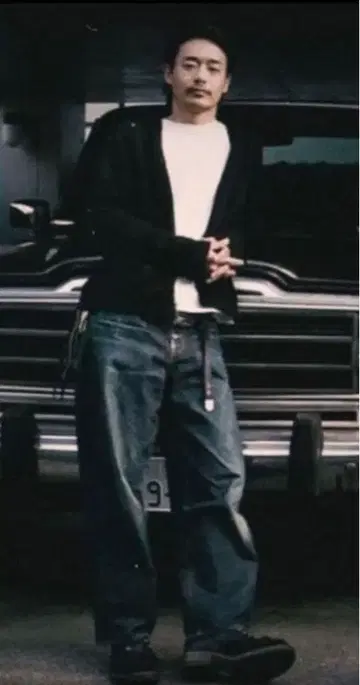 야마다 렌 착용 SUGARHILL 클래식 데님 팬츠 30