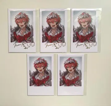 Oriens 아카기 웬 폴라로이드풍 카드 5종