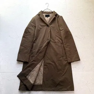 ICB 충전솜 체스터 코트 44 카키 브라운 빅 사이즈