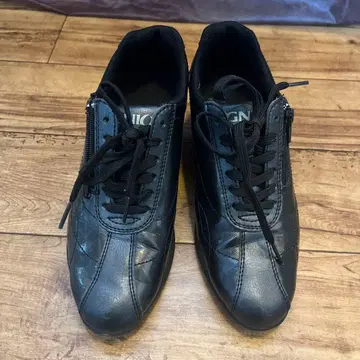 블랙 웨지힐 스니커즈